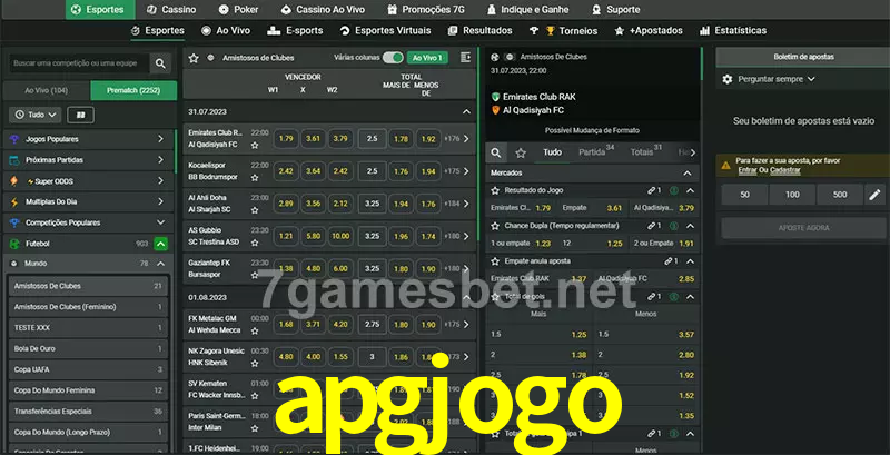 apostas esportivas